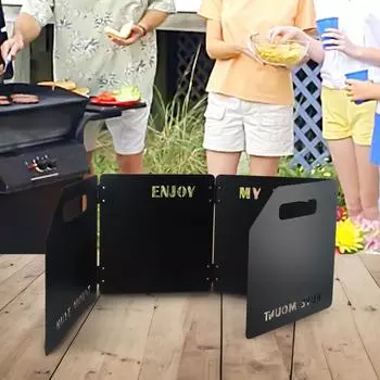 Компактная складная газовая плита для хранения, высокое качество, наблюдаемое состояние горения пламени, скользящий воздушный поток, сильная совместимость синий