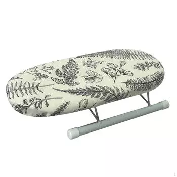 Компактная складная гладильная доска для домашнего использования Leaf pattern