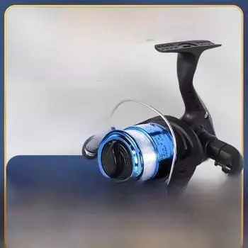 Компактная складная рыболовная катушка Rocker - сменная катушка для левой/правой руки - Мини-спиннинговая катушка - Портативная и легкая With line красный