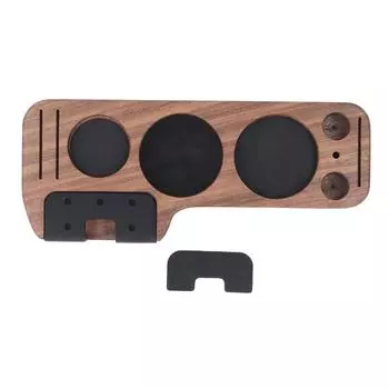 Компактная станция для темперирования, держатель для основания, деревянная подставка для кофейных портафильтров, основание для 51 мм 54