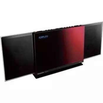 Компактная стереосистема Panasonic, красная D-dock SC-HC57-R