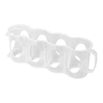 Компактная стойка для хранения банок, ящик для хранения, ручной, 4 секции, ящик для хранения напитков в холодильнике