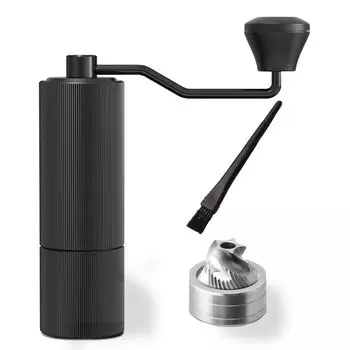 Компактная ступка для кофе Ruyonku использует ступку грубого помола, простую в использовании и устойчивую ручку, а также большую 25-кофейную нержавеющую кофемолку, тип, ручная, размер,