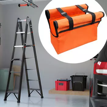 Компактная сумка для хранения инструментов телескопической лестницы оранжевый
