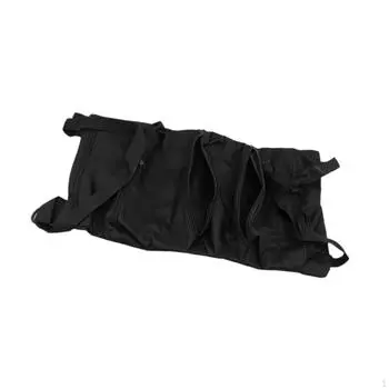 Компактная сумка-складушка для инструментов с 5 отделениями на молнии для удобства хранения хаки