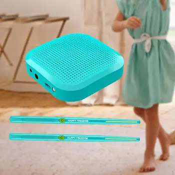 Компактная ударная установка Air Percussion с палочками - бесшумная электроника для любителей музыки и Basic version