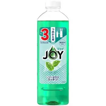 Компактное моющее средство для посудомоечной машины Joy с ароматом римской мяты, сменный блок, 440 мл