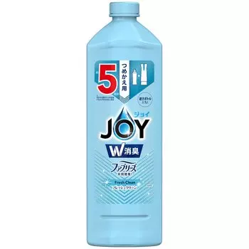 Компактное моющее средство для посуды Joy с дезодорантом Fresh Clean, сменный блок, очень большой, 700 мл