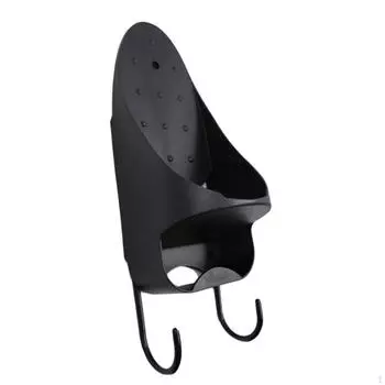 Компактное решение для хранения гладильной доски с настенным креплением чёрный