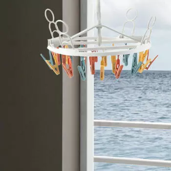 Компактное решение для сушки одежды для небольших Multicolor