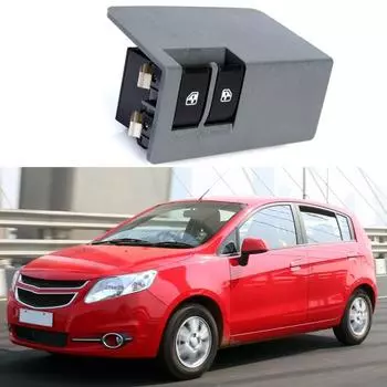 Компактное управление подъемом окон, прочный АБС-пластик, простота в использовании. серый