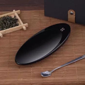 Компактные чайные весы с высокой точностью взвешивания — 200 г/1 г white