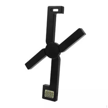 Компактные цифровые кухонные весы для взвешивания ингредиентов чёрный