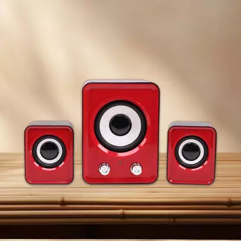 Компактные колонки для ПК, настольные колонки для ноутбука, стильные, для прослушивания музыки, портативные, подключаемые и