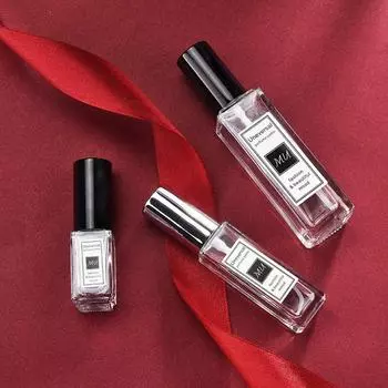 Компактные квадратные стеклянные флаконы для духов: 5 мл, 10 мл, 20 мл, 30 мл, утолщенный дизайн 4ml чёрный