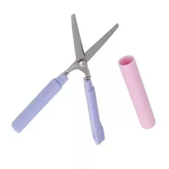 Компактные липкие ножницы Sunstar Stationery Violet x Pale Pink S3717470