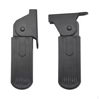 Компактные передние педали для электрического велосипеда, подножки, аксессуары для экономии места, 1 пара