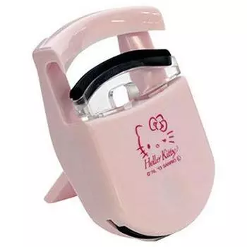 Компактные щипчики для завивки ресниц Kai Hello Kitty, разноцветные, 1 шт., популярный персонаж в Корее