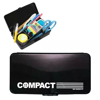 Компактные швейные правые бытовые швейные ножницы R [AIESEC] набор, ручные, (черный) чёрный