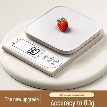 Компактные высокоточные кухонные весы: Идеально подходит для выпечки и домашнего использования.