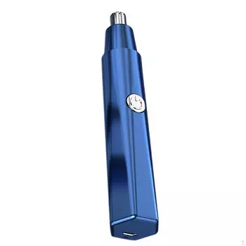 Компактный электрический триммер для носа для легкого ухода чёрный