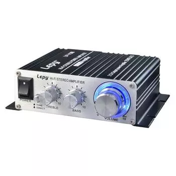 Компактный аудиоусилитель Lepy Аналоговый усилитель TDA8566 чип FMTV3S LP-V3s 25W2
