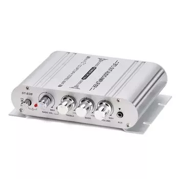 Компактный аудиовыход SUNNY LEPY 25 Вт, сабвуфер 25 Вт, стереоусилитель, цифровой, с высоким тепловыделением, алюминиевый, небольшой усилитель общего назначения, 2.1-канальный усилитель,