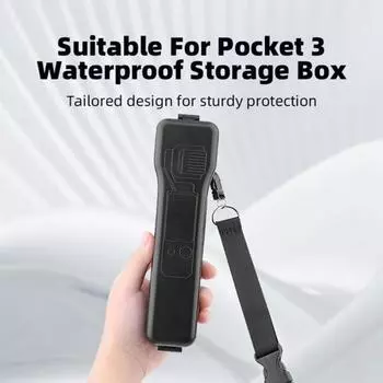 Компактный брызгозащищенный чехол для камеры Osmo Pocket 3 Устойчивый к царапинам чехол для камеры с защитой от падения