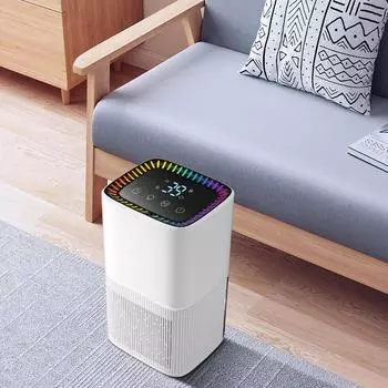 Компактный бытовой осушитель воздуха для спален и подвалов — эффективное поглощение влаги и осушение. 155*135*271 белый