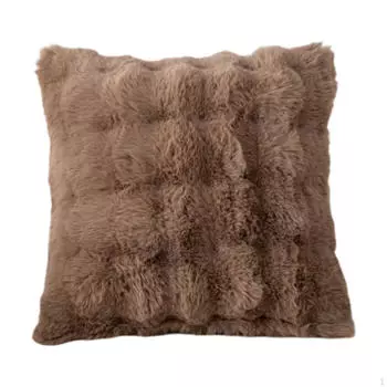 Компактный чехол для подушки для гостиной и автомобиля темно-серого