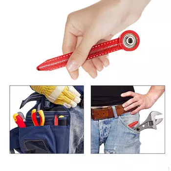 Компактный циркуль для деревообработки, вращающийся на 360°, инструмент для деревообработки, регулируемый, из алюминиевого сплава красный