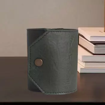 Компактный держатель для кошелька Cash Wrap с застежкой для бизнеса и отпуска зелёный