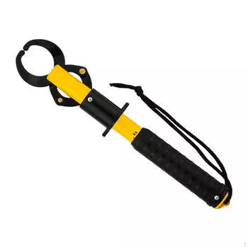 Компактный держатель для рыбы со шкалой для рыболовного инструмента жёлтый