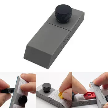 Компактный держатель наждачной бумаги для поделок своими руками и ремонта моделей 45