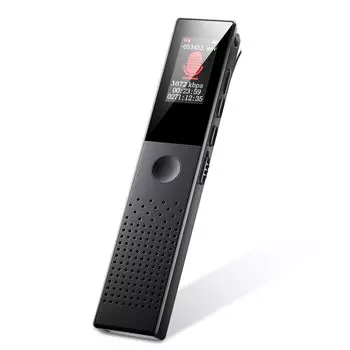 Компактный диктофон IC, новый, 64 ГБ, большой, 3072 кбит/с, звук, Bluetooth ENC, двойной, долговременный, компактный, с одной кнопкой, ЖК-дисплей, таймер записи голоса VOR, переменная скорость
