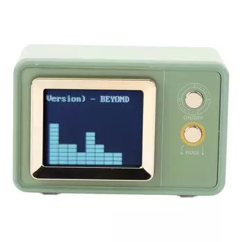 Компактный динамик BT Динамичная сцена Тексты песен Настольные часы Календарь Проекционный экран Динамик для ежедневного использования