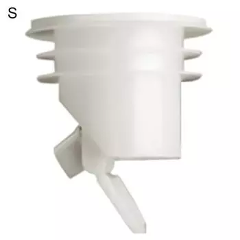 Компактный дренажный желоб V-образного сечения для напольного стока, практичный, прочный, анти-запах S