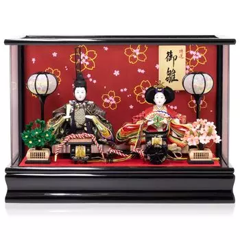 Компактный футляр для куклы Хина Кукла Хина в футляре Кукла Хина [Kyoetsu] HN004-005 (хм)(HN005F)