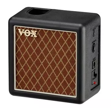 Компактный гитарный усилитель VOX amPlug2 Cabinet 2W/совместим с amPlug3/Мини-усилитель/Можно использовать отдельно/Идеально подходит для интерьера/Работает на батарейках/Оснащен