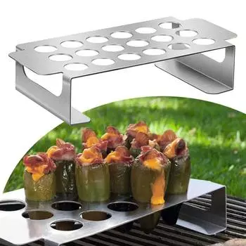 Компактный гриль-барбекю Chili с антипригарным покрытием, инструменты для гриля на открытом воздухе, аксессуары для барбекю