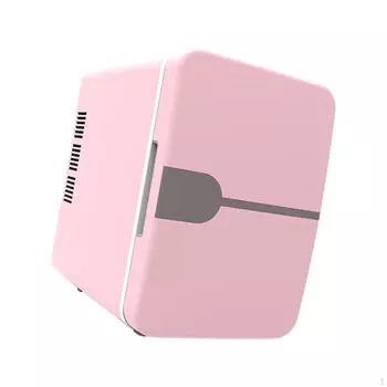 Компактный холодильник, многоцелевой, легкий, маленький, крошечный, мини-розовый розовый
