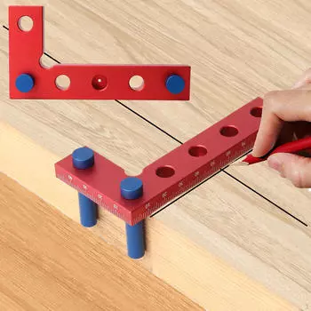 Компактный инструмент для измерения квадратных и центральных поверхностей при обработке древесины для плотников Metric