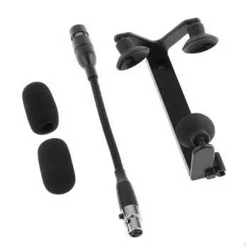 Компактный комплект зажимов для гитарного микрофона и инструментального микрофона для записи вживую 4 Pin Normal