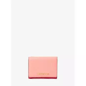 Компактный кошелек MICHAEL KORS JET SET TRAVEL, средний размер 35S4GTVE2L2613 Electro Pink Multi