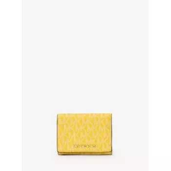 Компактный кошелек MICHAEL KORS JET SET TRAVEL, средний MK Signature 35R4GTVE2V5455 ЗОЛОТОЙ ЖЕЛТЫЙ