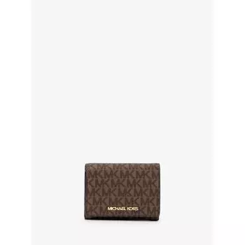 Компактный кошелек MICHAEL KORS JET SET TRAVEL среднего размера MK Signature 35R4GTVE2V1534 Dusk
