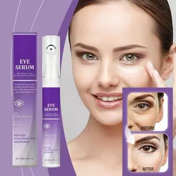 Компактный крем для век Fade Wrinkles Eye Ball от морщин Fade Dark Circles Fine Lines Glow Skin Moisturizing Fade Spots 15 мл