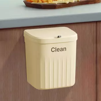 Компактный кухонный контейнер для компоста с крышкой — компактное решение для сбора мусора в помещении