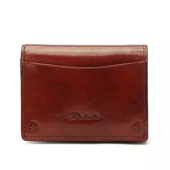 Компактный мини-кошелек 0036121 Коричневый [Dakota] в три сложения **