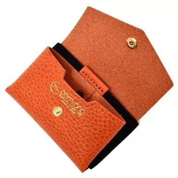 Компактный мини-кошелек TINY SERIES 001 Сделано в Японии Кошелек для монет Кожаный [Ikenohata Ginzaten] COM-ONO (оранжевый)